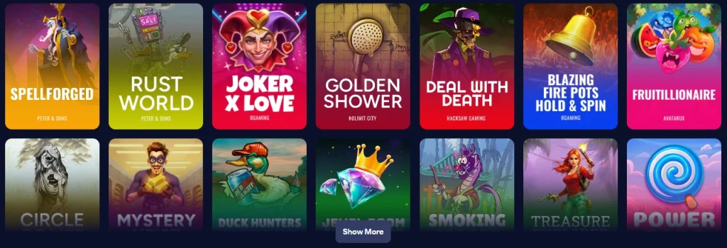 Podgląd strony partnerskiej Hellspin Casino